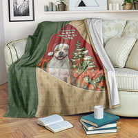 Merry Pitmas Blanket Santa Baby Slip A Pittie Under The Tree For Me - Wonder Print Shop