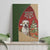 Merry Pitmas Canvas Wall Art Santa Baby Slip A Pittie Under The Tree For Me - Wonder Print Shop