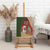Merry Pitmas Canvas Wall Art Santa Baby Slip A Pittie Under The Tree For Me - Wonder Print Shop