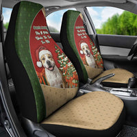 Merry Pitmas Car Seat Cover Santa Baby Slip A Pittie Under The Tree For Me - Wonder Print Shop