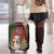 Merry Pitmas Luggage Cover Santa Baby Slip A Pittie Under The Tree For Me - Wonder Print Shop