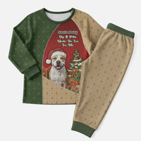 Merry Pitmas Christmas Pajama Set Santa Baby Slip A Pittie Under The Tree For Me - Wonder Print Shop