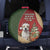 Merry Pitmas Spare Tire Cover Santa Baby Slip A Pittie Under The Tree For Me - Wonder Print Shop