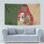 Merry Pitmas Tapestry Santa Baby Slip A Pittie Under The Tree For Me - Wonder Print Shop