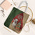 Merry Pitmas Tote Bag Santa Baby Slip A Pittie Under The Tree For Me - Wonder Print Shop
