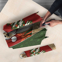 Merry Pitmas Umbrella Santa Baby Slip A Pittie Under The Tree For Me - Wonder Print Shop