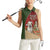 Merry Pitmas Women Sleeveless Polo Shirt Santa Baby Slip A Pittie Under The Tree For Me - Wonder Print Shop