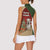 Merry Pitmas Women Sleeveless Polo Shirt Santa Baby Slip A Pittie Under The Tree For Me - Wonder Print Shop