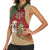 Merry Pitmas Women Sleeveless Polo Shirt Santa Baby Slip A Pittie Under The Tree For Me - Wonder Print Shop