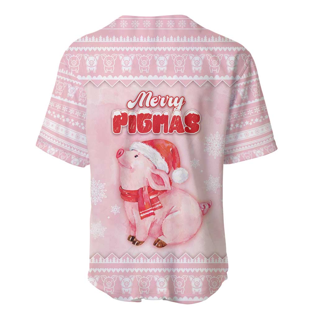 Merry Pigmas Baseball Jersey Is It Too Late To Be Nice - Wonder Print Shop