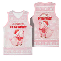 Merry Pigmas Basketball Jersey Is It Too Late To Be Nice - Wonder Print Shop