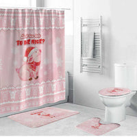 Merry Pigmas Bathroom Set Is It Too Late To Be Nice - Wonder Print Shop