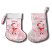 Merry Pigmas Christmas Stocking Is It Too Late To Be Nice - Wonder Print Shop