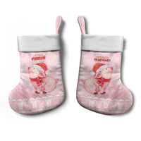Merry Pigmas Christmas Stocking Is It Too Late To Be Nice - Wonder Print Shop