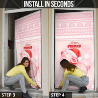 Merry Pigmas Door Cover Is It Too Late To Be Nice - Wonder Print Shop