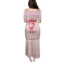 Merry Pigmas Family Matching Puletasi and Hawaiian Shirt Is It Too Late To Be Nice - Wonder Print Shop