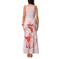 Merry Pigmas Family Matching Tank Maxi Dress and Hawaiian Shirt Is It Too Late To Be Nice - Wonder Print Shop