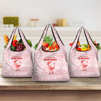 Merry Pigmas Grocery Bag Is It Too Late To Be Nice - Wonder Print Shop