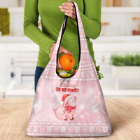 Merry Pigmas Grocery Bag Is It Too Late To Be Nice - Wonder Print Shop