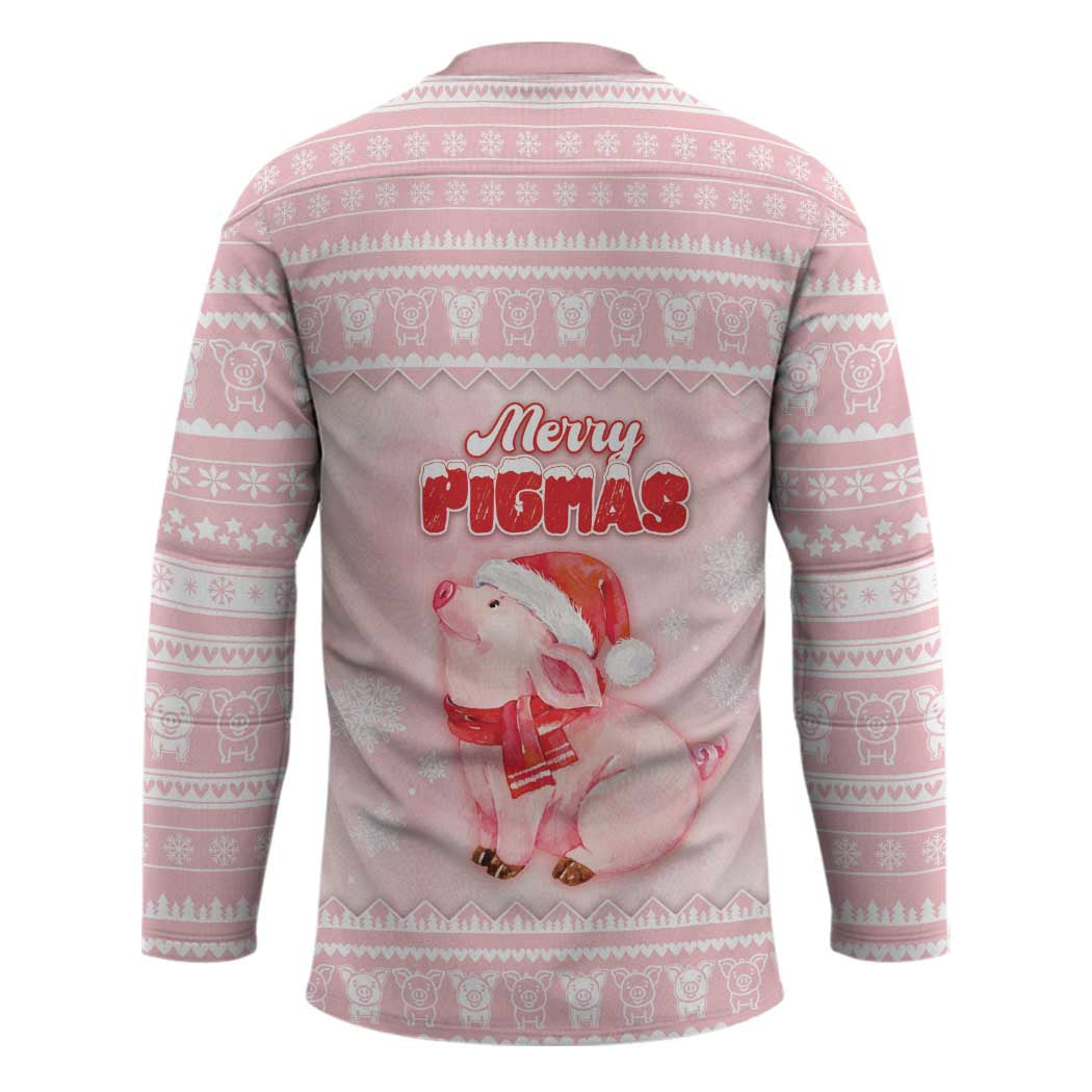 Merry Pigmas Hockey Jersey Is It Too Late To Be Nice - Wonder Print Shop