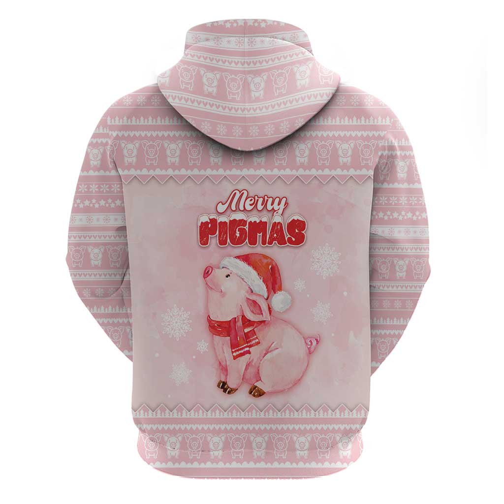 Merry Pigmas Hoodie Is It Too Late To Be Nice - Wonder Print Shop