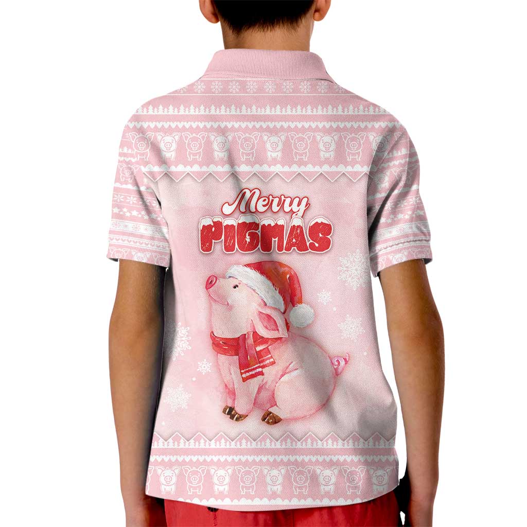 Merry Pigmas Kid Polo Shirt Is It Too Late To Be Nice - Wonder Print Shop