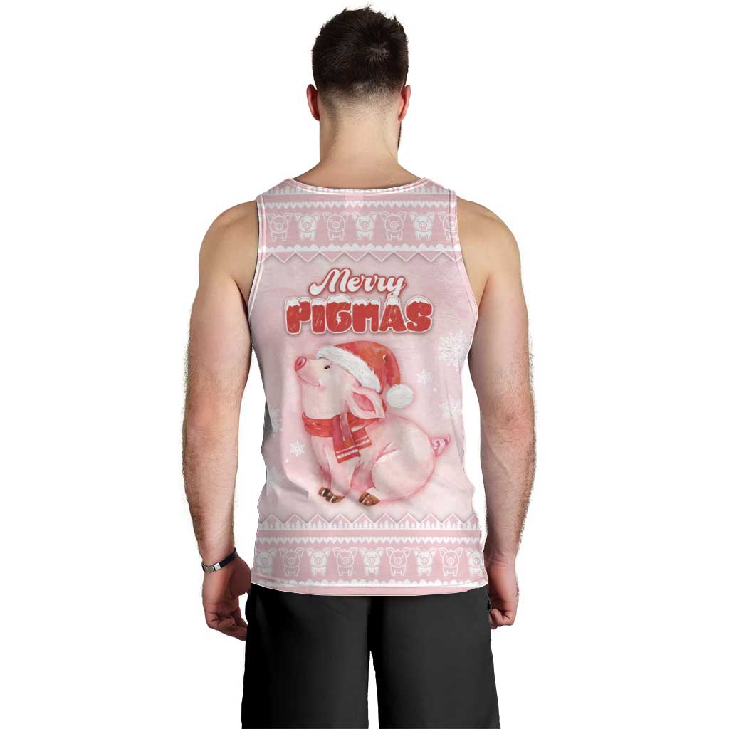 Merry Pigmas Men Tank Top Is It Too Late To Be Nice - Wonder Print Shop