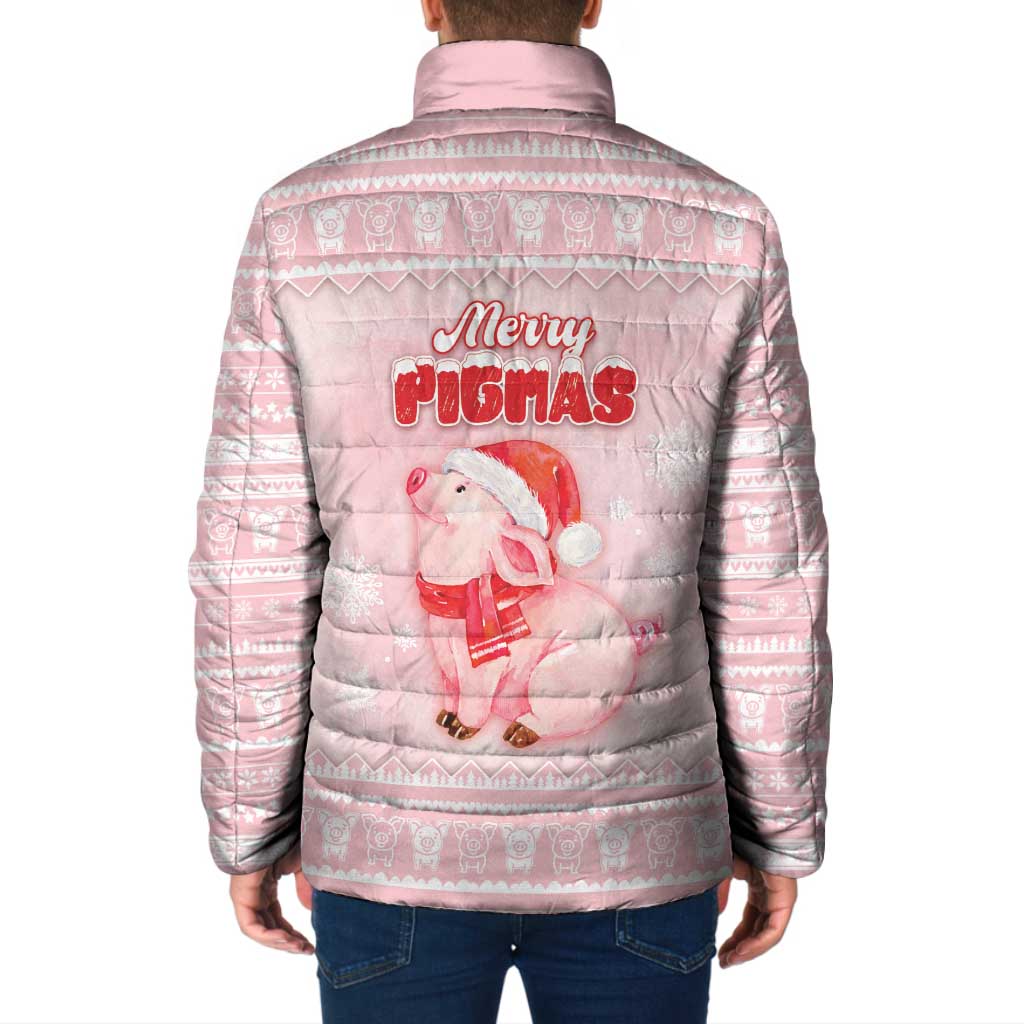 Merry Pigmas Padded Jacket Is It Too Late To Be Nice - Wonder Print Shop
