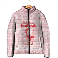 Merry Pigmas Padded Jacket Is It Too Late To Be Nice - Wonder Print Shop