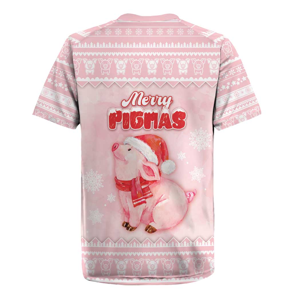 Merry Pigmas Rugby Jersey Is It Too Late To Be Nice - Wonder Print Shop