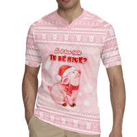 Merry Pigmas Rugby Jersey Is It Too Late To Be Nice - Wonder Print Shop