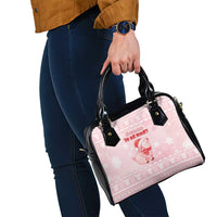 Merry Pigmas Shoulder Handbag Is It Too Late To Be Nice - Wonder Print Shop