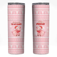 Merry Pigmas Skinny Tumbler Is It Too Late To Be Nice - Wonder Print Shop