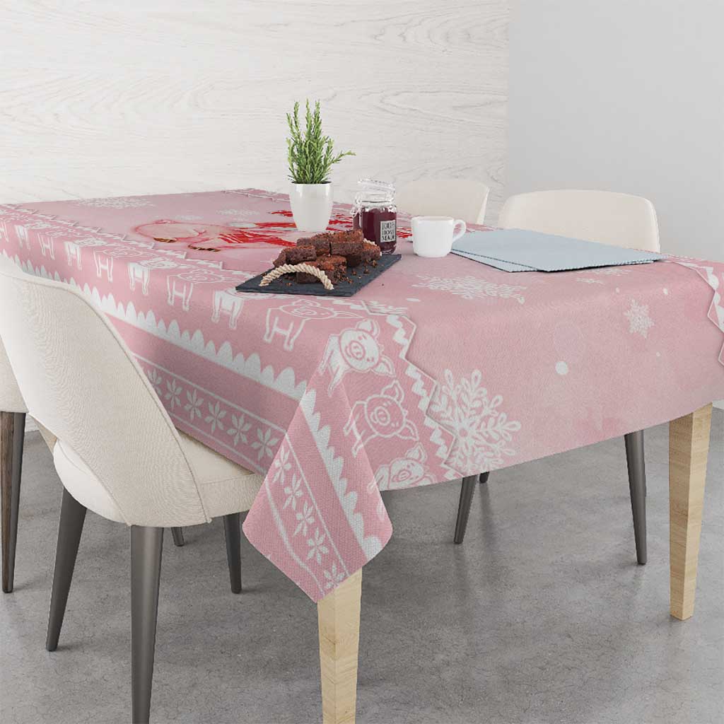 Merry Pigmas Tablecloth Is It Too Late To Be Nice - Wonder Print Shop