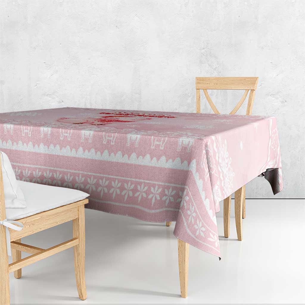 Merry Pigmas Tablecloth Is It Too Late To Be Nice - Wonder Print Shop