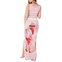 Merry Pigmas Tank Maxi Dress Is It Too Late To Be Nice - Wonder Print Shop