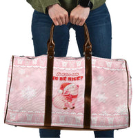 Merry Pigmas Travel Bag Is It Too Late To Be Nice - Wonder Print Shop