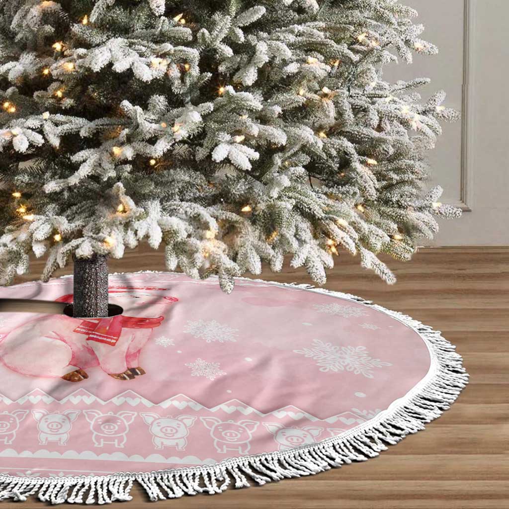 Merry Pigmas Tree Skirt Is It Too Late To Be Nice - Wonder Print Shop