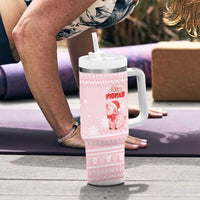 Merry Pigmas Tumbler With Handle Is It Too Late To Be Nice - Wonder Print Shop