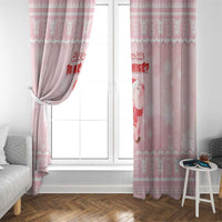 Merry Pigmas Window Curtain Is It Too Late To Be Nice - Wonder Print Shop