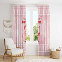 Merry Pigmas Window Curtain Is It Too Late To Be Nice - Wonder Print Shop