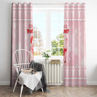 Merry Pigmas Window Curtain Is It Too Late To Be Nice - Wonder Print Shop
