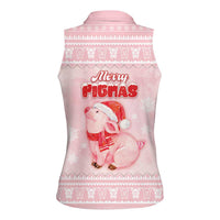 Merry Pigmas Women Sleeveless Polo Shirt Is It Too Late To Be Nice - Wonder Print Shop