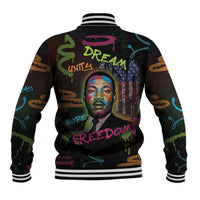 Martin Luther King Jr Day Baseball Jacket What Are You Doing For Others - Wonder Print Shop
