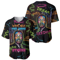 Martin Luther King Jr Day Baseball Jersey What Are You Doing For Others - Wonder Print Shop