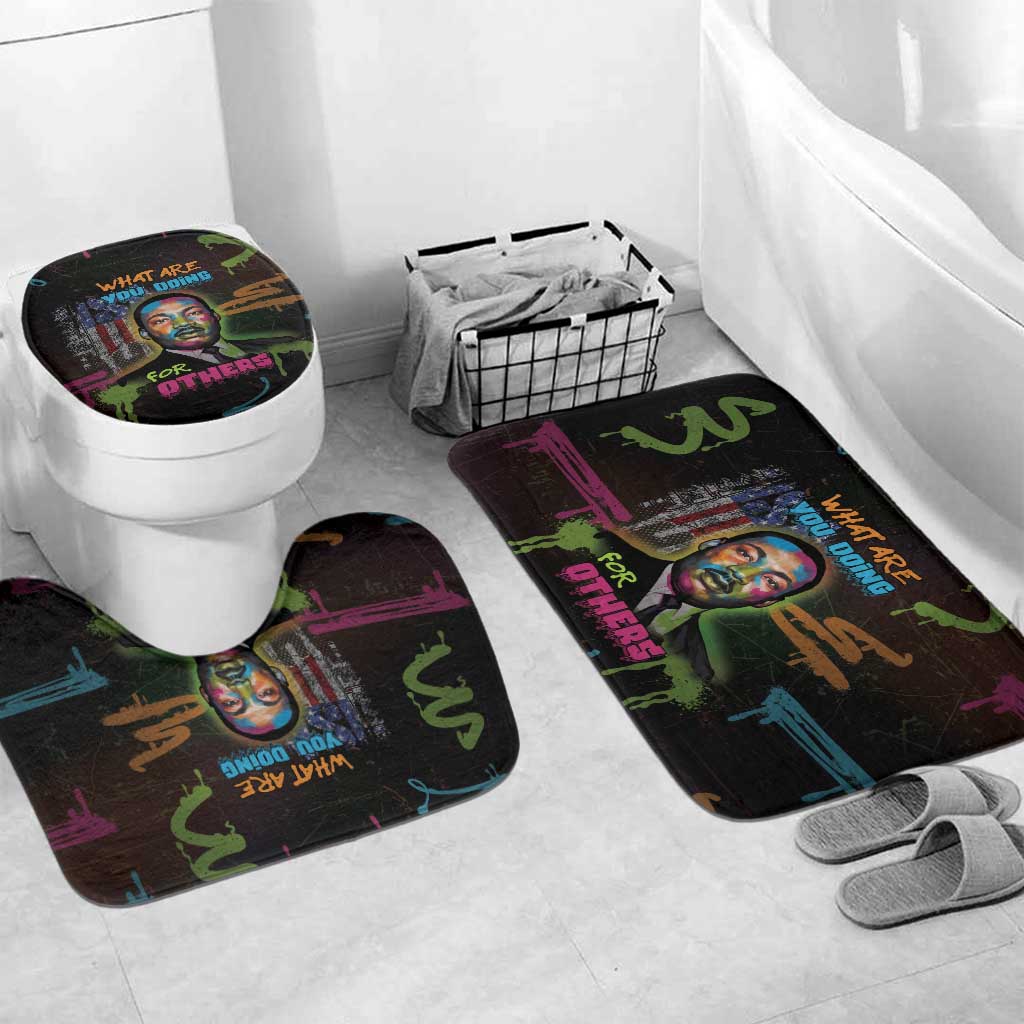 Martin Luther King Jr Day Bathroom Set What Are You Doing For Others - Wonder Print Shop