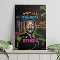 Martin Luther King Jr Day Canvas Wall Art What Are You Doing For Others - Wonder Print Shop