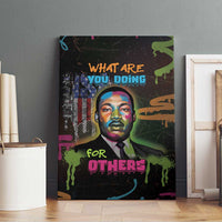 Martin Luther King Jr Day Canvas Wall Art What Are You Doing For Others - Wonder Print Shop