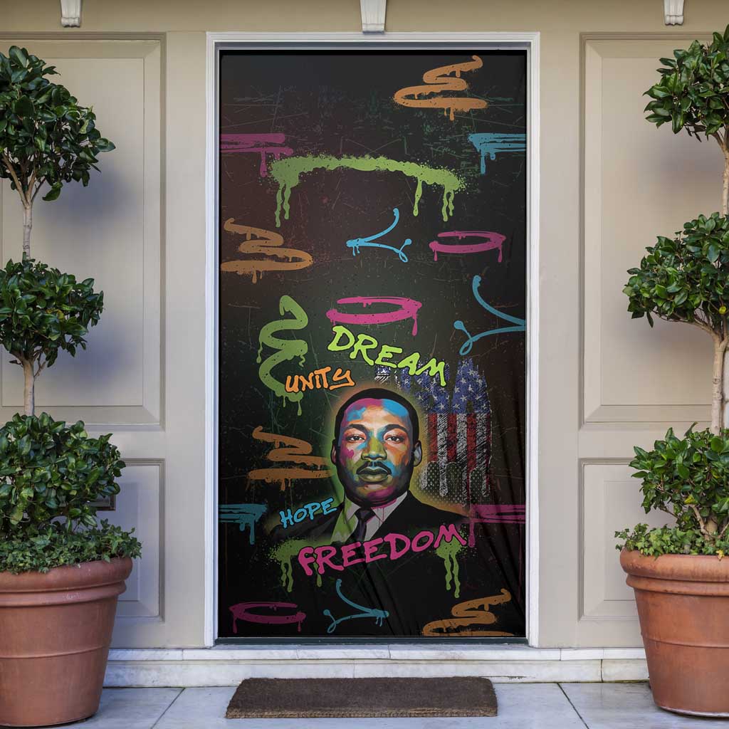 Martin Luther King Jr Day Door Cover What Are You Doing For Others - Wonder Print Shop