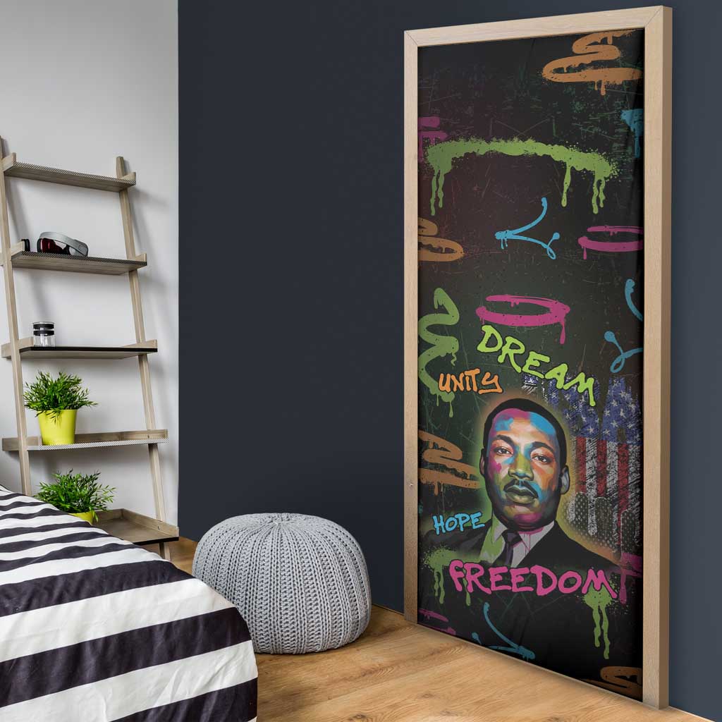 Martin Luther King Jr Day Door Cover What Are You Doing For Others - Wonder Print Shop